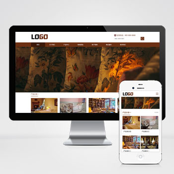 家纺/床品响应式模板:精致内容布局设计